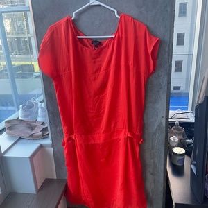 Brand-new Aramani Jeans orange short dress size 44 for women
